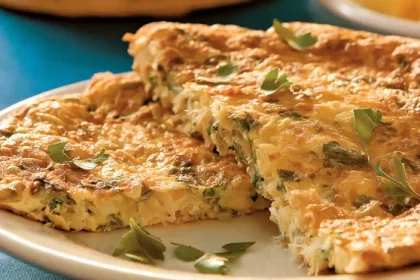 Ô vontade de experimentar! Omelete de Bacalhau